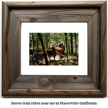 horse trail rides near me in Placerville, California